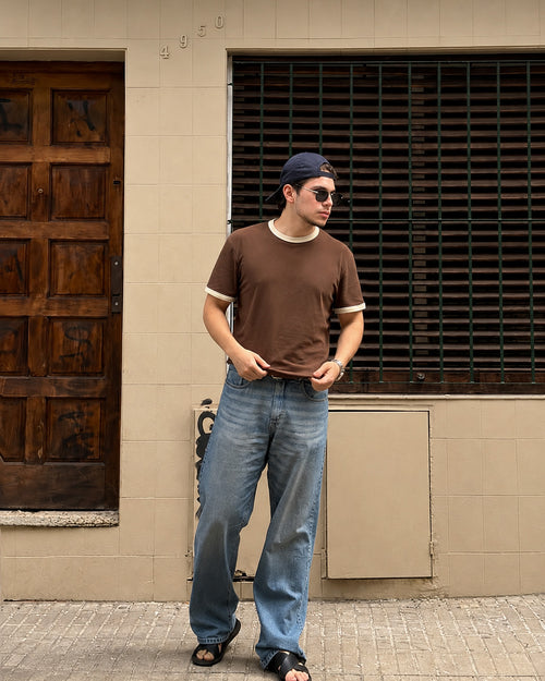Mocha Ringer Tee